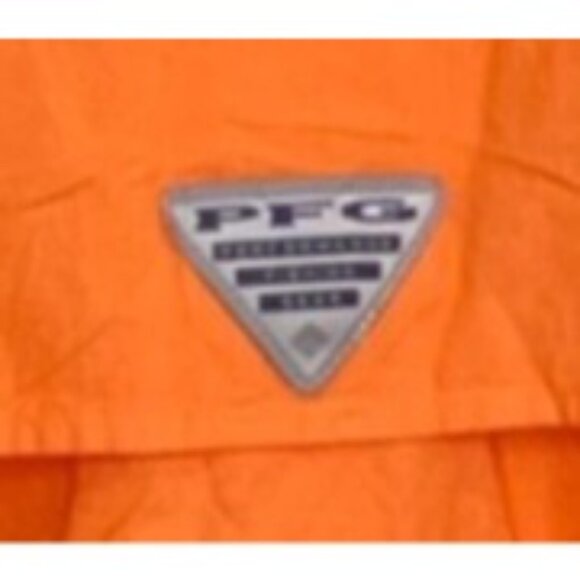 Columbia PFG Professional Fishing Gear LS Shirt Vented Quick Dry Men Size L Oran - Picture 11 of 15